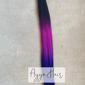 Bone Straight Braid Extension- Unicorn Ombre