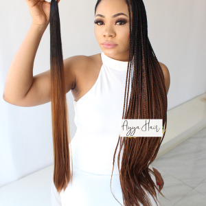 Bone Straight Braid Extension – Cinnamon Ombre