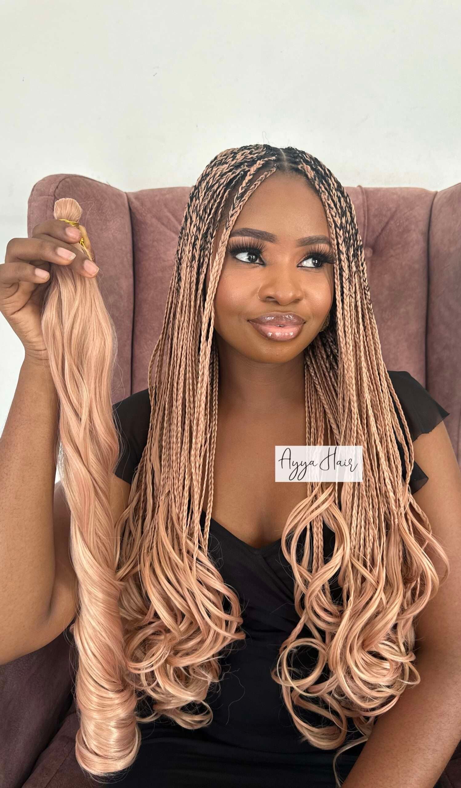 French Curls – Candie Peach - Image 2