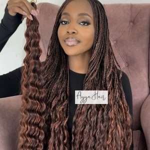 Deep Wave Braid Extension – Cocoa Ginger