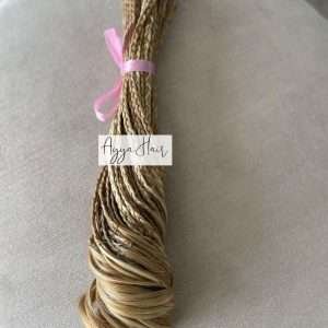 French Curls Crochet Braids – Platinum Strawberry Blonde